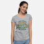 Don't Froget To Dream-womens v-neck tee-kg07