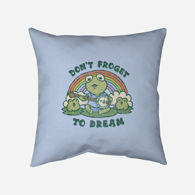 Don't Froget To Dream-none removable cover w insert throw pillow-kg07
