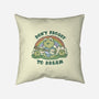 Don't Froget To Dream-none removable cover w insert throw pillow-kg07