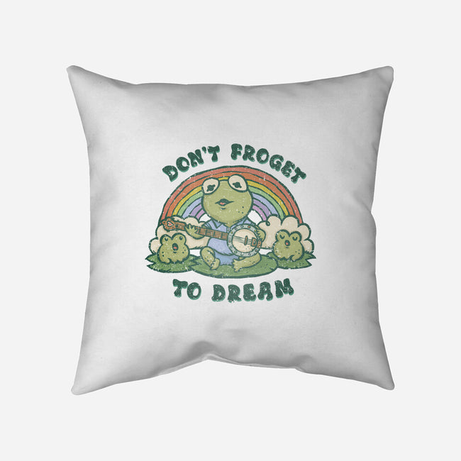 Don't Froget To Dream-none removable cover w insert throw pillow-kg07
