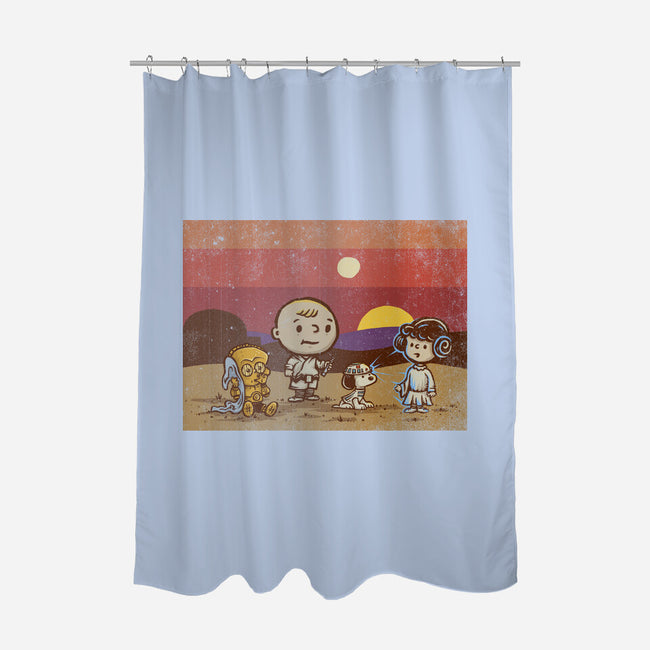 You Are My Only Hope-none polyester shower curtain-kg07
