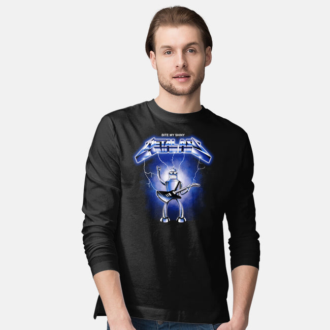 Shiny Metal-mens long sleeved tee-retrodivision