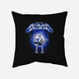 Shiny Metal-none removable cover w insert throw pillow-retrodivision