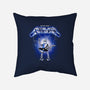 Shiny Metal-none removable cover w insert throw pillow-retrodivision