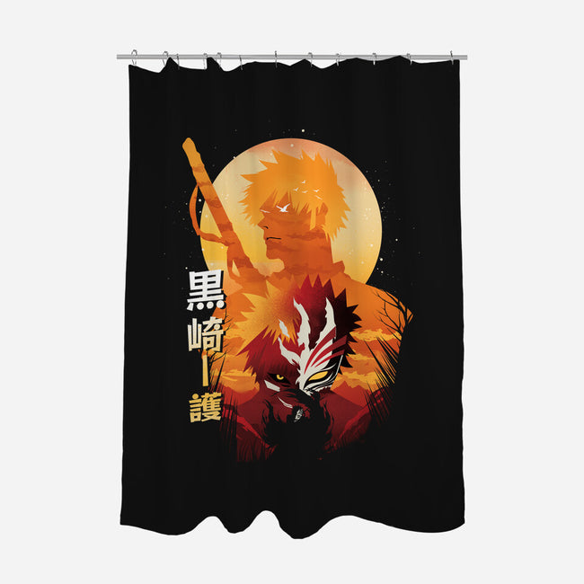 A Soul Reaper-none polyester shower curtain-dandingeroz