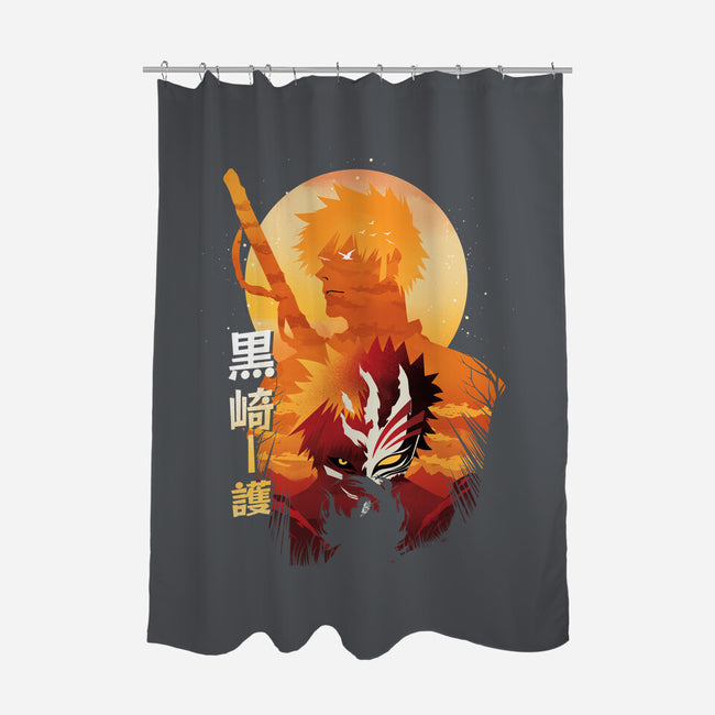 A Soul Reaper-none polyester shower curtain-dandingeroz
