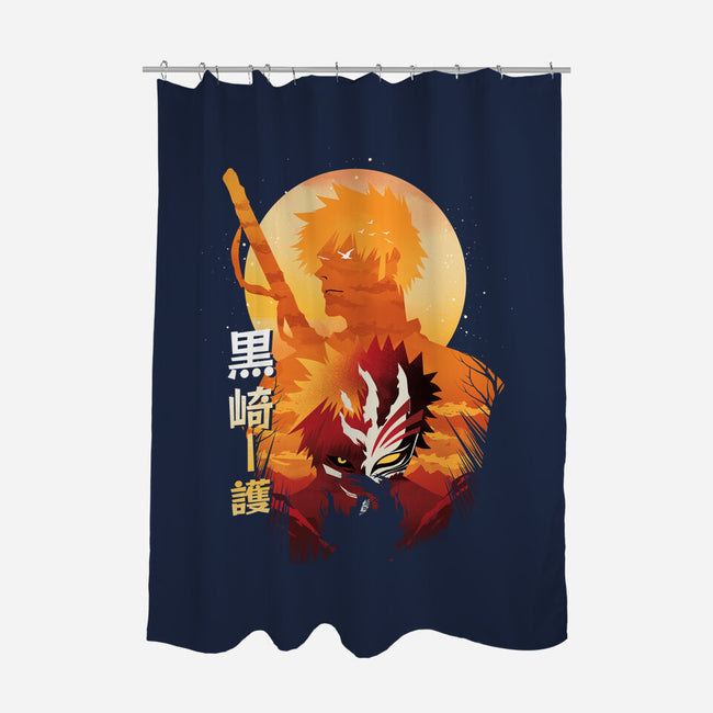 A Soul Reaper-none polyester shower curtain-dandingeroz