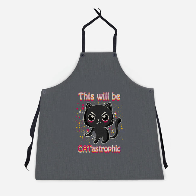 Catastrophic-unisex kitchen apron-NMdesign