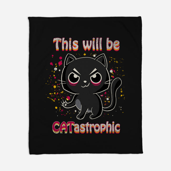 Catastrophic-none fleece blanket-NMdesign