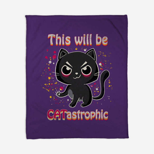 Catastrophic-none fleece blanket-NMdesign