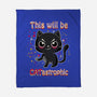 Catastrophic-none fleece blanket-NMdesign