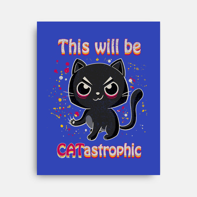 Catastrophic-none stretched canvas-NMdesign