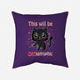 Catastrophic-none removable cover throw pillow-NMdesign