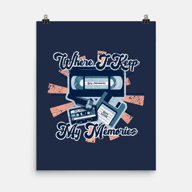 Memories Keeper-none matte poster-NMdesign