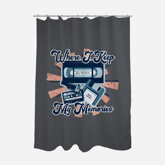 Memories Keeper-none polyester shower curtain-NMdesign