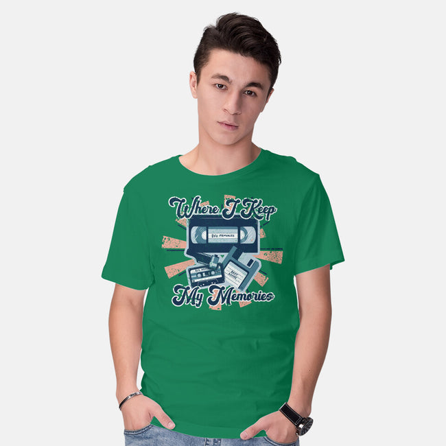 Memories Keeper-mens basic tee-NMdesign