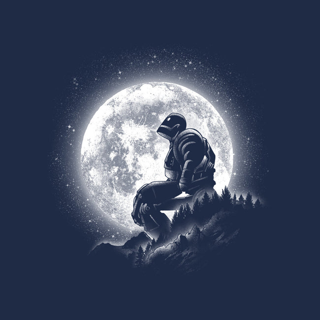 A Moonlight Giant-none beach towel-fanfreak1