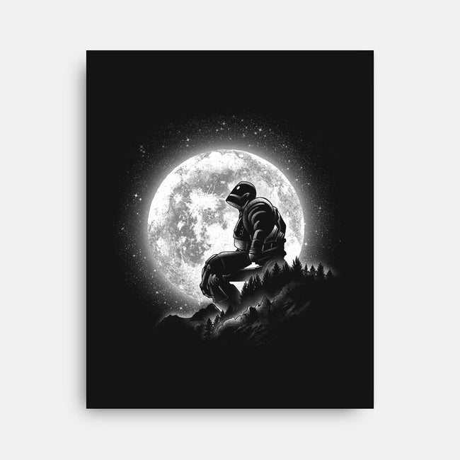 A Moonlight Giant-none stretched canvas-fanfreak1