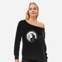 A Moonlight Giant-womens off shoulder sweatshirt-fanfreak1