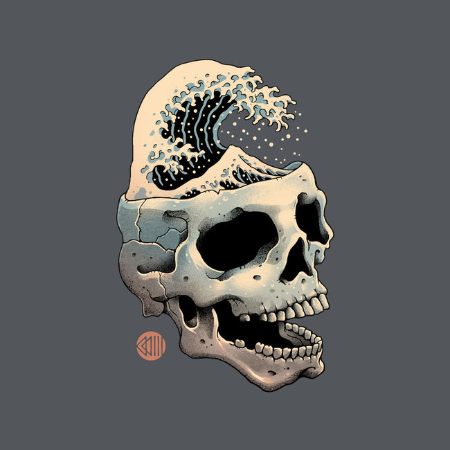 Skull Wave-none glossy sticker-vp021