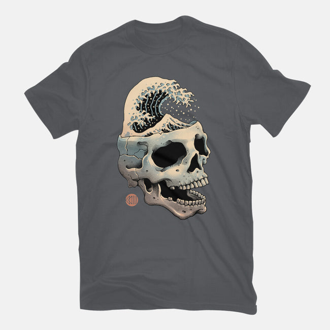 Skull Wave-mens premium tee-vp021