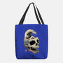 Skull Wave-none basic tote bag-vp021