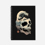 Skull Wave-none dot grid notebook-vp021