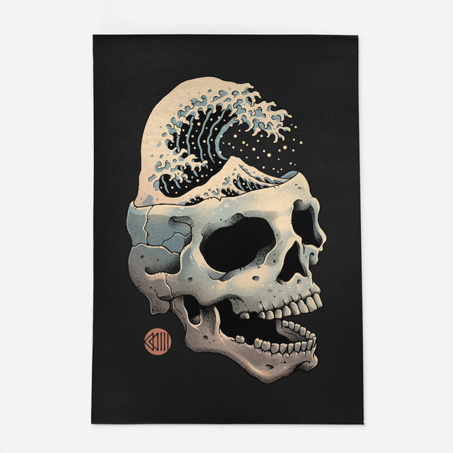 Skull Wave-none indoor rug-vp021