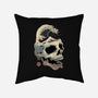 Skull Wave-none removable cover w insert throw pillow-vp021