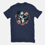 Love Monsters-womens basic tee-momma_gorilla