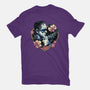 Love Monsters-womens basic tee-momma_gorilla