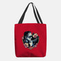 Love Monsters-none basic tote bag-momma_gorilla