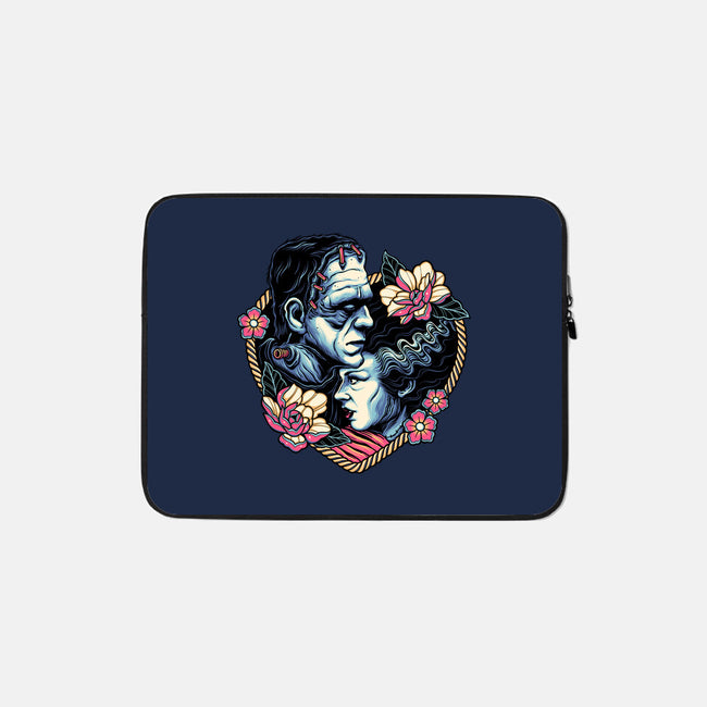 Love Monsters-none zippered laptop sleeve-momma_gorilla