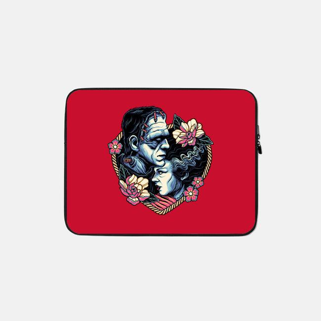 Love Monsters-none zippered laptop sleeve-momma_gorilla