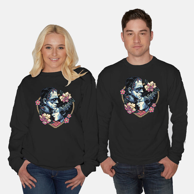 Love Monsters-unisex crew neck sweatshirt-momma_gorilla