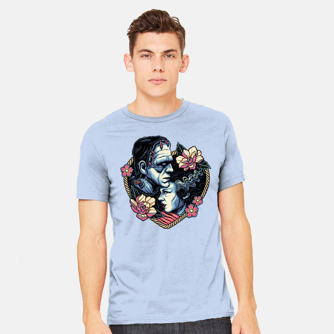 Love Monsters-mens heavyweight tee-momma_gorilla
