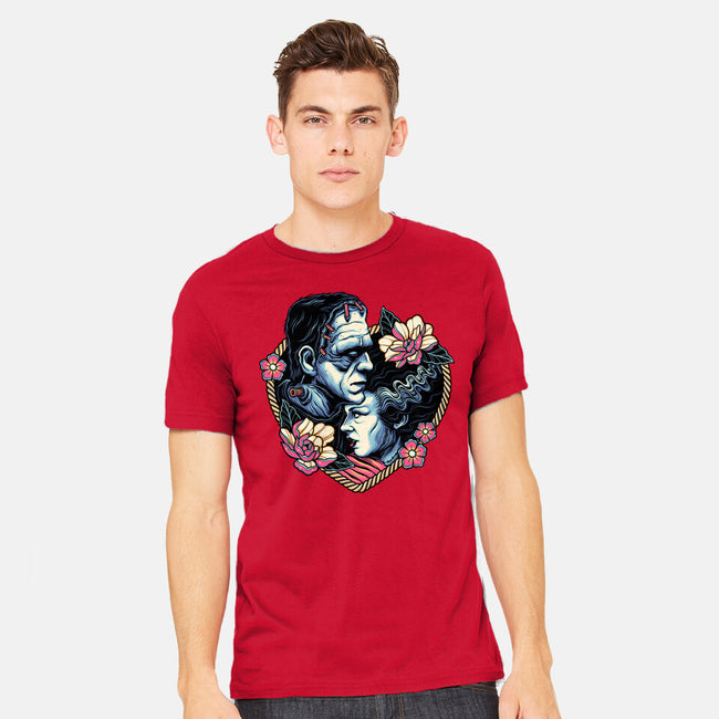 Love Monsters-mens heavyweight tee-momma_gorilla