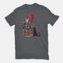 Come Float With Me-womens fitted tee-zascanauta