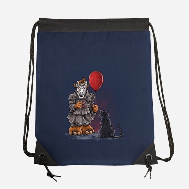 Come Float With Me-none drawstring bag-zascanauta