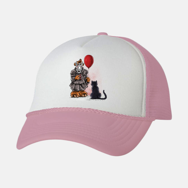 Come Float With Me-unisex trucker hat-zascanauta