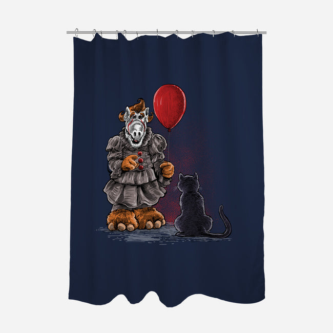 Come Float With Me-none polyester shower curtain-zascanauta