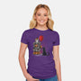 Come Float With Me-womens fitted tee-zascanauta