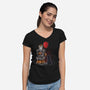Come Float With Me-womens v-neck tee-zascanauta