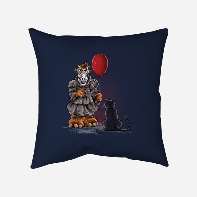 Come Float With Me-none removable cover throw pillow-zascanauta