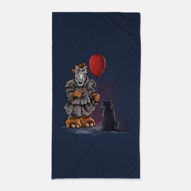 Come Float With Me-none beach towel-zascanauta