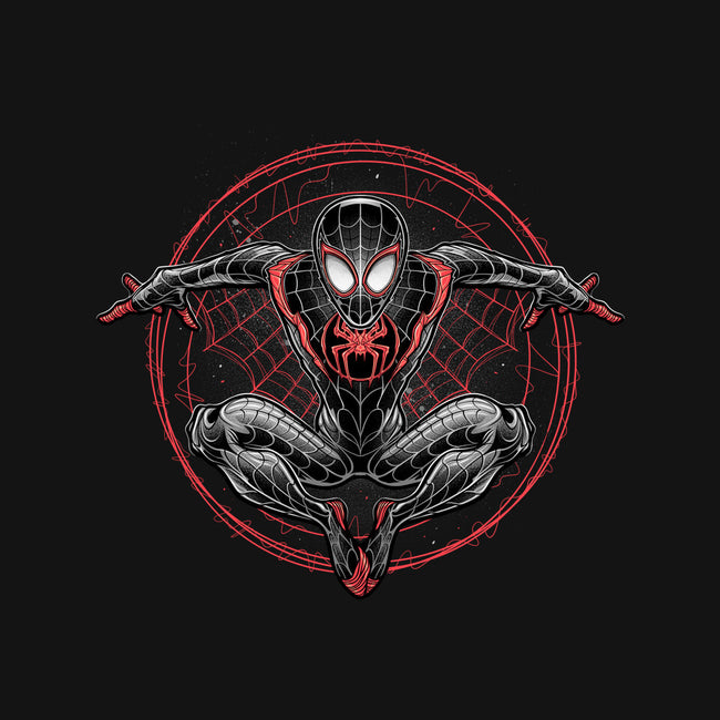 Web Slinging-none removable cover throw pillow-glitchygorilla