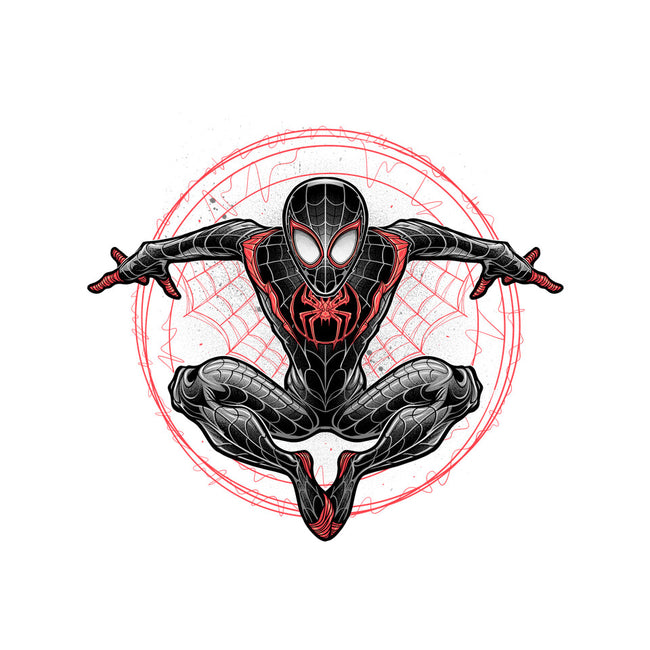 Web Slinging-womens v-neck tee-glitchygorilla