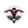 Web Slinging-womens v-neck tee-glitchygorilla