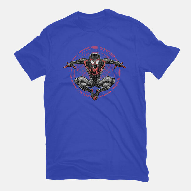 Web Slinging-mens heavyweight tee-glitchygorilla