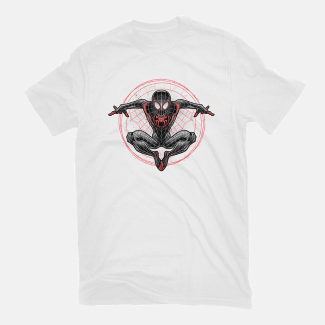 Web Slinging-mens heavyweight tee-glitchygorilla